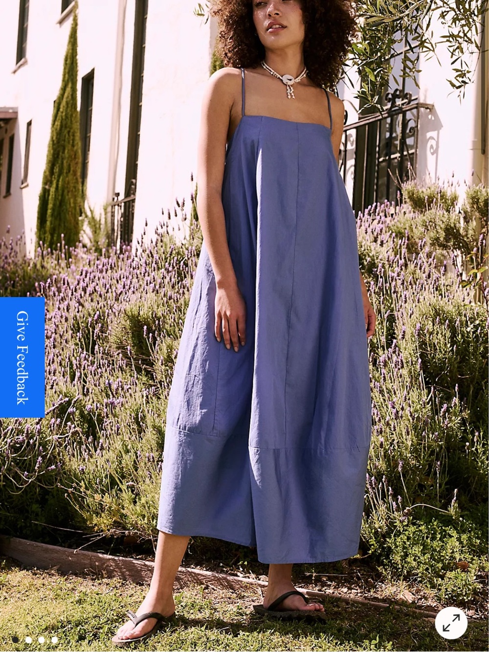 Free People Free People Struttin' Midi Dress - Blue Fizz Size XS